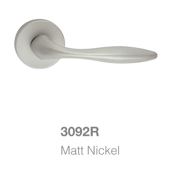 Door handle 3000R Matt Nickel
