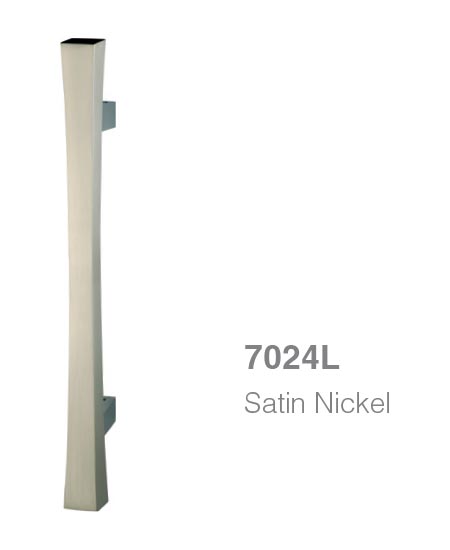 7024L satin nickel pull handle