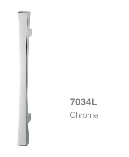 7034L Chrome pull handle