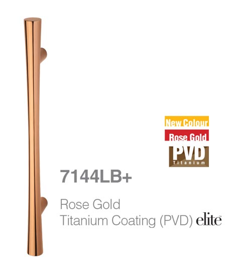 7144LB Rose gold pull handle