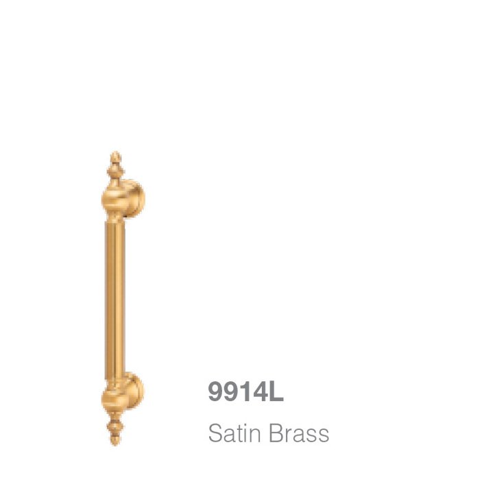 Behrizan pull handlel9914L Satin Brass