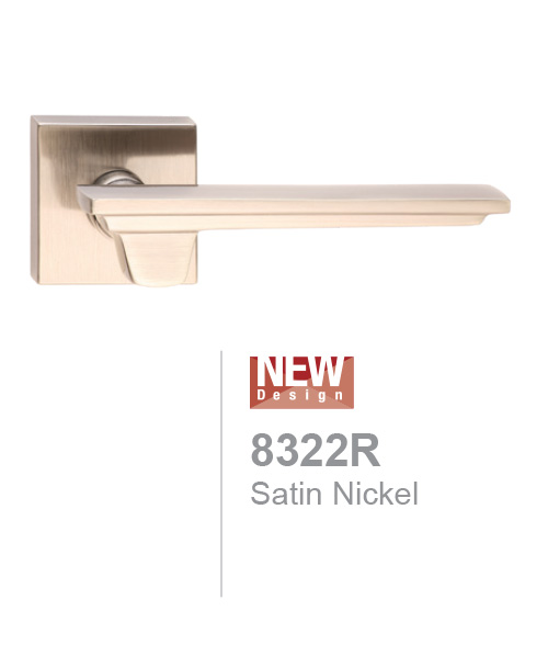 8300R door handle Satin nickel