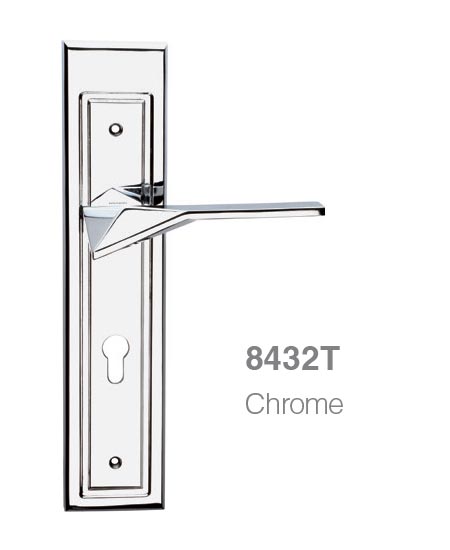 8432T-Chrome door handle