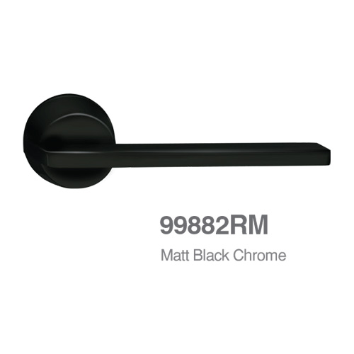 99882RM-Matt-Black-Chrome-door-handle